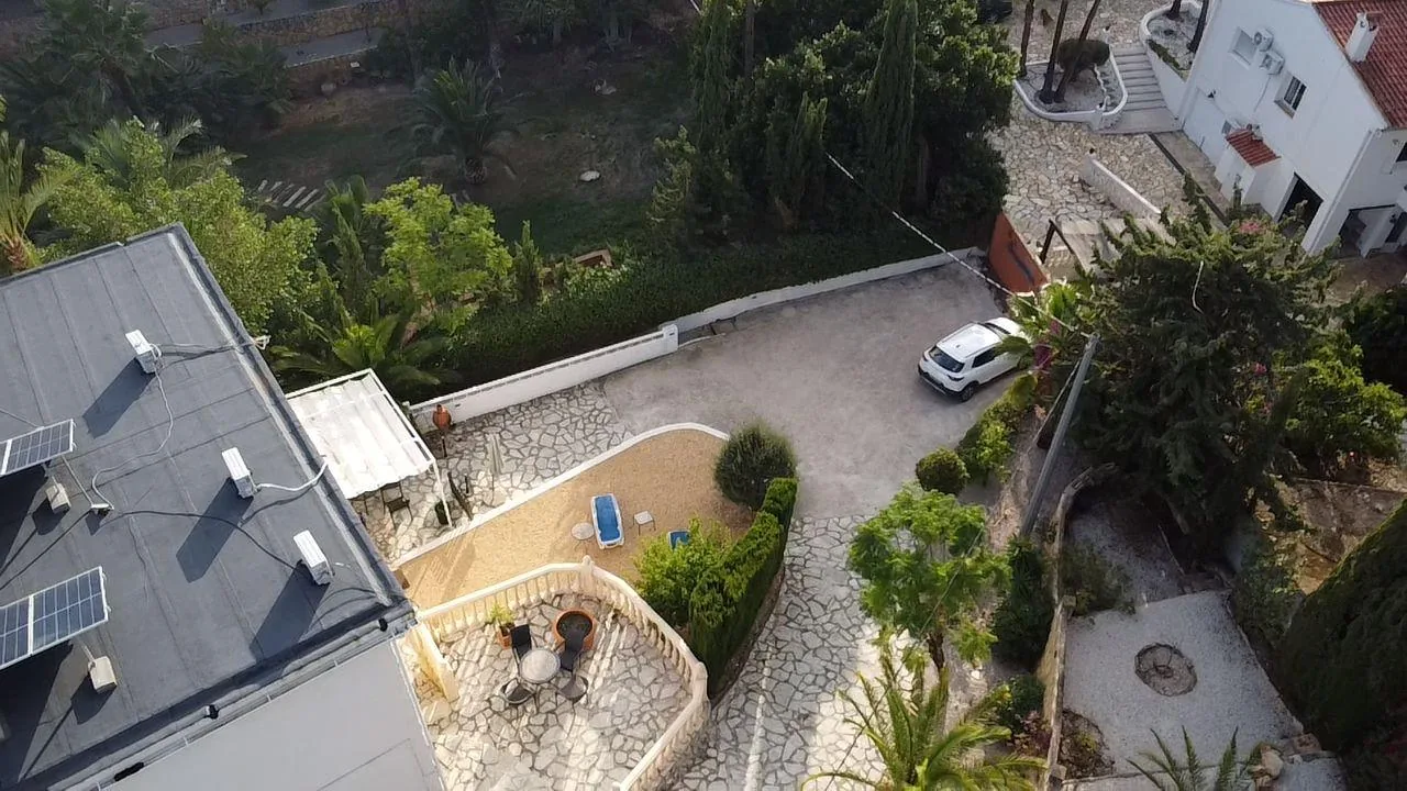 Inspección de tejado con drone